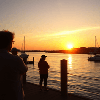 Golden Hour on the Harbor