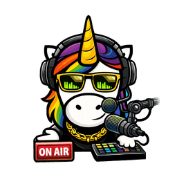 majiks.online broadcaster unicorn logo